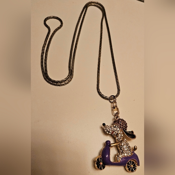 Glamorous Snoopy on Purple Bike - Picture 3 of 4